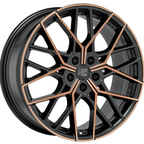 MSW 74 Matt Black Copper Fp 8,5x20 5x112 ET40 CB73,1 60° 950 kg W19363504TCAC