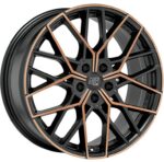 MSW 74 Matt Black Copper Fp 8x19 5x112 ET45 CB73,1 60° 745 kg W19351503TCAC