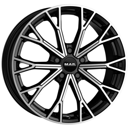 MAK Asphalt Black Mirror 8x19 5x130 ET40 CB66,6 R14 910 kg F8090ASBM40KS2X