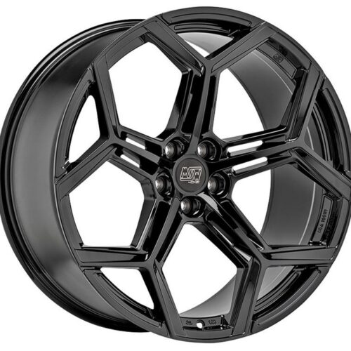 MSW 53 Gloss Black 10,5x22 5x112 ET19 CB66,6 60° 910 kg W19472001C5