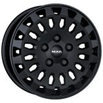 MAK Overland Matt Black 6,5x16 5x108 ET46 CB65,1 Flat 1350 kg F6560RVMB46GG3X