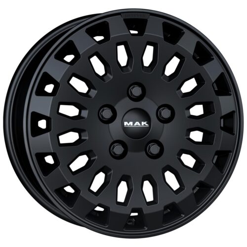 MAK Overland Matt Black 6,5x16 5x108 ET46 CB65,1 Flat 1350 kg F6560RVMB46GG3X