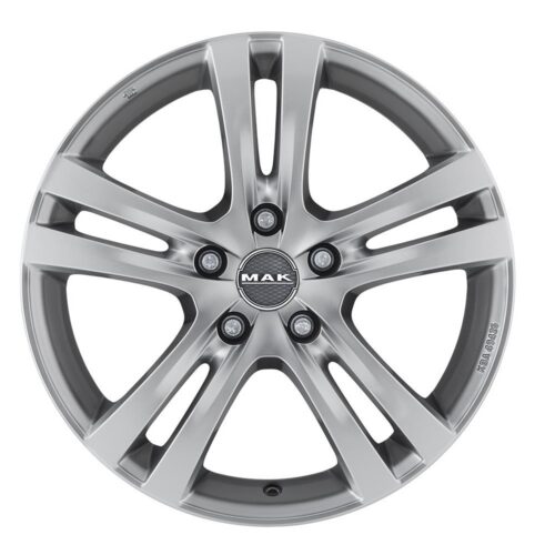 MAK Zenith Hyper Silver 7x17 5x108 ET50 CB72,0 60° 725 kg F7070ZHHS50GG4