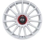 OZ Racing Superturismo Evoluzione WRC Race White Red Lettering 8,5x20 5x112 ET30 CB79,0 R12 790 kg W01875200EW33