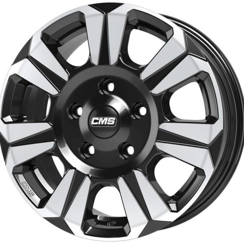 CMS C31 Diamond Black Gloss 6,5x16 5x120 ET60 CB65,1 R14 1150 kg C31 656 60 71S DB