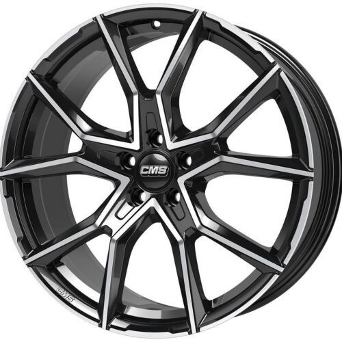 CMS C33 Diamond Black Gloss 8,5x20 5x114.3 ET45 CB67,1 60° 800 kg C33 8520 45 10 DB