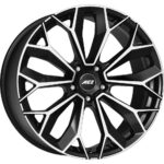 AEZ Leipzig dark Black/polished 10,5x22 5x112 ET20 CB66,6 R14 1045 kg ALE2R8BP20