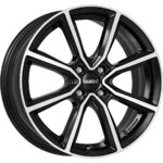 Dezent TN dark Black/polished 6x15 4x100 ET45 CB60,1 60° 590 kg TTNK2BP45