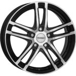 Dezent TZ dark Black/polished 7x16 5x114.3 ET40 CB71,6 60° 730 kg TTZP0BP40