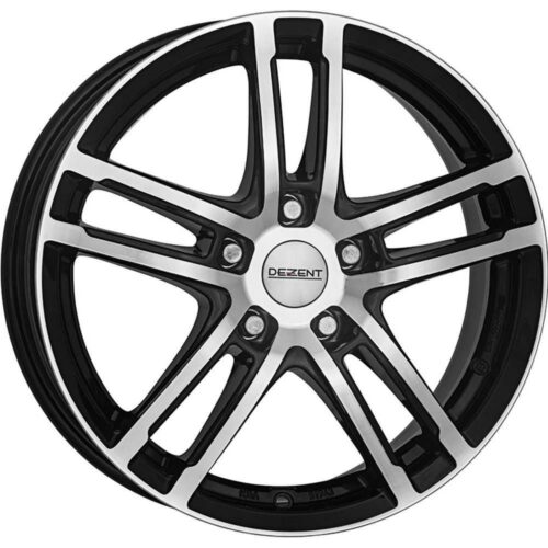 Dezent TZ dark Black/polished 8x19 5x112 ET45 CB57,1 R13 810 kg TTZ9K8BP45E