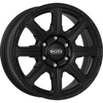Dotz Kalahari Black matt 8x18 6x139.7 ET20 CB106,1 Flat 1150 kg OKAGDKA20
