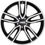 Fondmetal Koros Glossy Black Machined 9x19 5x112 ET44 CB66,6 FMI06-9019445112-NA2
