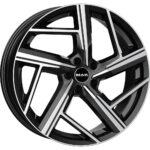 MAK Qvattro Black Mirror 8,5x19 5x112 ET38 CB66,6 R13 910 kg F8590QVBM38WS3X