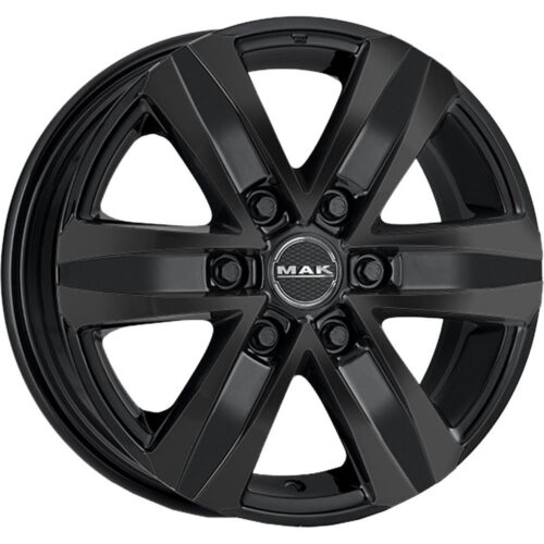 MAK Stone 6 Gloss Black 8,5x20 6x139.7 ET50 CB95,1 60° 1215 kg F85206TGB50VJ4-LC250