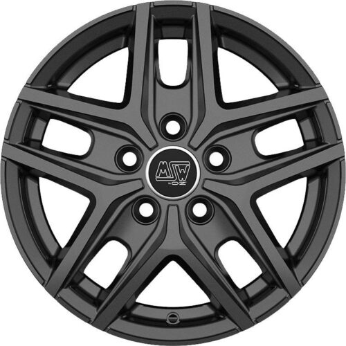 MSW 40 Van Gloss Dark Grey 6,5x16 5x160 ET55 CB65,1 60° 1300 kg W19362009TRC