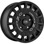 OZ Racing Rally Racing Van Matt Black Silver Lettering 8x18 5x120 ET45 CB65,1 R14 875 kg W01A12002R9