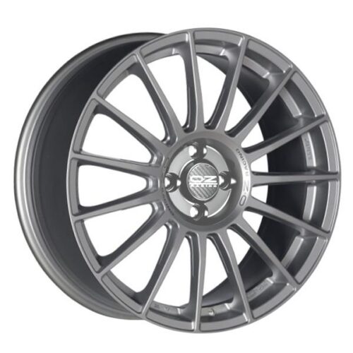 OZ Racing Superturismo LM Matt Race Silver Black Lettering 8,5x19 5x112 ET30 CB75,0 R12 725 kg W0185220219