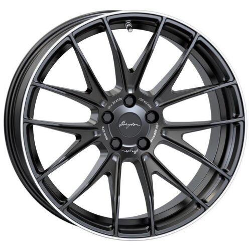 Breyton Race GTX Matt Black with Polished Lip 10x20 5x112 ET35 CB66,6 60° 750 kg 51002035381926