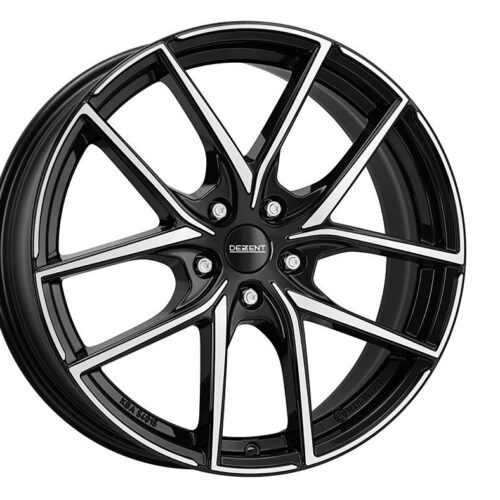 Dezent TO dark Black/polished 7,5x18 5x108 ET50 CB63,4 60° 705 kg TTOFHBP50E16