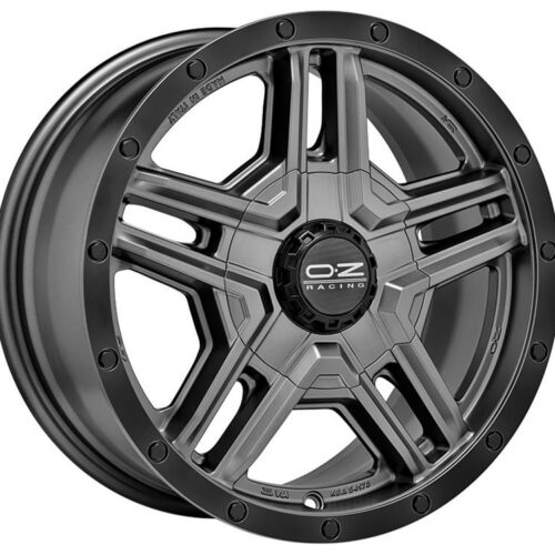 OZ Racing Rally Adventure Matt Graphite / Black Lip 8x17 6x139.7 ET35 CB106,1 60° 1200 kg W01C531037G