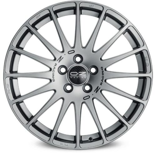 OZ Racing Superturismo GT Grigio Corsa Black Lettering 7,5x17 5x112 ET50 CB75,0 R12 700 kg W01681251P5