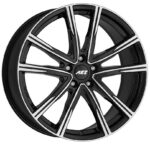 AEZ Montreal dark Black/polished 8,5x20 5x108 ET45 CB63,4 60° 815 kg AMO0LHBP45E