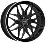 Dotz LongBeach dark Black/polished lip 9x20 5x112 ET38 CB66,6 R14 1045 kg OLO0M8BL38E