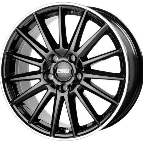 CMS C23 Diamond Rim Black Gloss 8x18 5x108 ET48 CB63,4 60° 725 kg C23 808 48 56 DRB