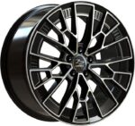 Fondmetal 1972 Glossy Black Machined 9x21 5x108 ET45 CB63,4 60° 1050 kg RF19182