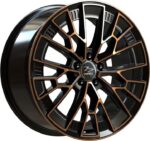 Fondmetal 1972 Black Clearcoat Matt Bronze Machined 11x21 5x112 ET39 CB66,6 60° 1050 kg RF19203