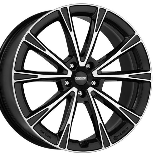 Dezent AR dark Black/polished 9x19 5x108 ET53 CB63,4 60° 880 kg TAR9MHBP53E
