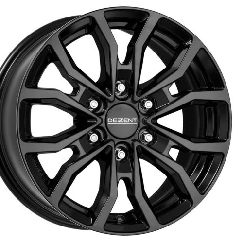 Dezent KC Black 6,5x17 6x120 ET50 CB74,5 60° 1400 kg TKC9GBA50E