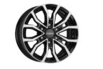 Dezent KC dark Black/polished 7,5x18 6x139.7 ET25 CB106,1 Flat 1150 kg TKCFDBP25E