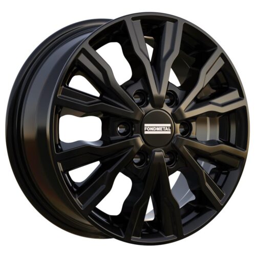 Fondmetal PRO2 Glossy Black 6,5x16 6x120 ET50 CB74,5 60° 1250 kg RF19900