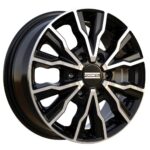 Fondmetal PRO2 Glossy Black Machined 6,5x16 6x120 ET50 CB74,5 60° 1250 kg RF19901