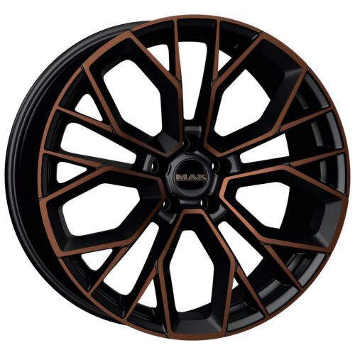 MAK Stilo Black & Bronze 8,5x19 5x112 ET40 CB66,6 60° 860 kg F8590TSBB40WS4