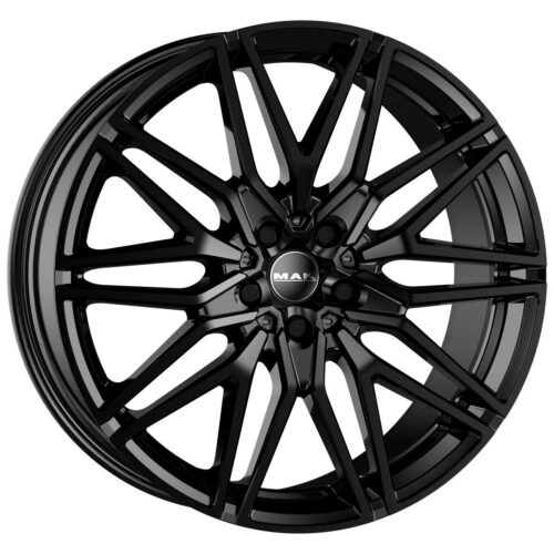 MAK Sturm Gloss Black 9,5x21 5x120 ET18 CB66,6 60° 1050 kg F9521SMGB18IS1X