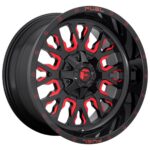Fuel D612 Stroke Gloss Black Red Tinted Clear 10x22 6x139.7 ET-19 CB106,1 (PCD2: 6x135) 60° 1133 kg D61222009846