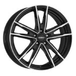 Dezent KF dark Black/polished 6,5x17 5x112 ET34 CB66,6 R14 725 kg TKF98BP345E